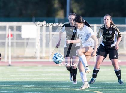 Thumbnail 1 in Golden Sierra vs. Ben Holt College Prep Academy (CIF SJS D7 Final) photogallery.