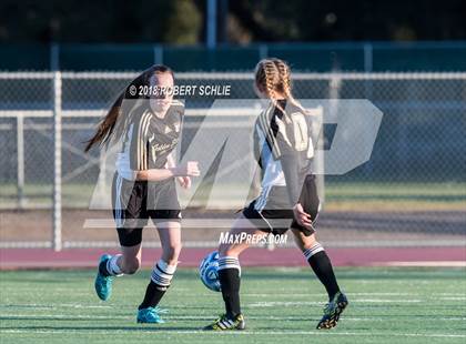 Thumbnail 3 in Golden Sierra vs. Ben Holt College Prep Academy (CIF SJS D7 Final) photogallery.