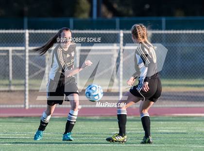Thumbnail 2 in Golden Sierra vs. Ben Holt College Prep Academy (CIF SJS D7 Final) photogallery.