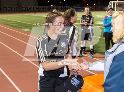 Thumbnail 3 in Golden Sierra vs. Ben Holt College Prep Academy (CIF SJS D7 Final) photogallery.