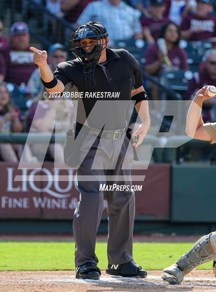 Thumbnail 3 in Magnolia West vs. Reedy (UIL 5A Baseball State Semifinal) photogallery.