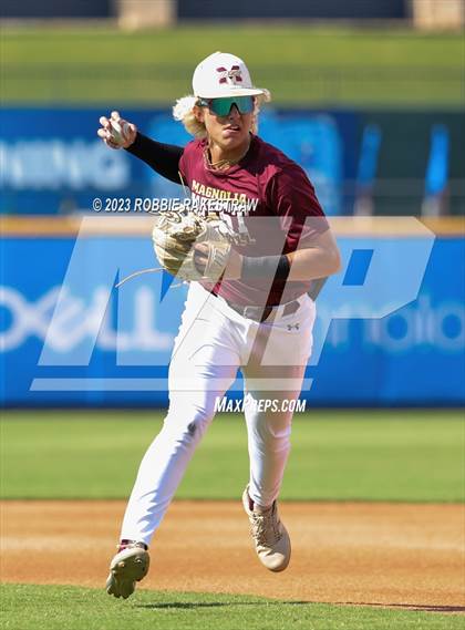 Thumbnail 1 in Magnolia West vs. Reedy (UIL 5A Baseball State Semifinal) photogallery.