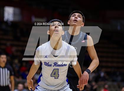 Thumbnail 1 in Strathmore @ Caruthers (CIF CS Boys Basketball Championships D VI) photogallery.