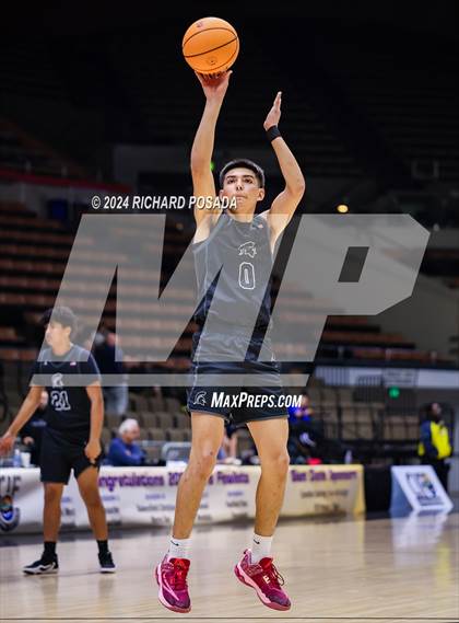 Thumbnail 2 in Strathmore @ Caruthers (CIF CS Boys Basketball Championships D VI) photogallery.