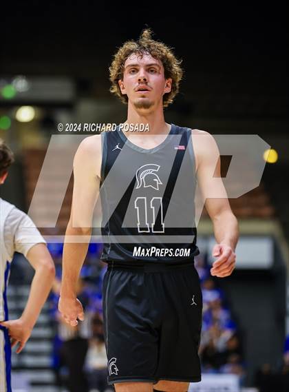 Thumbnail 3 in Strathmore @ Caruthers (CIF CS Boys Basketball Championships D VI) photogallery.