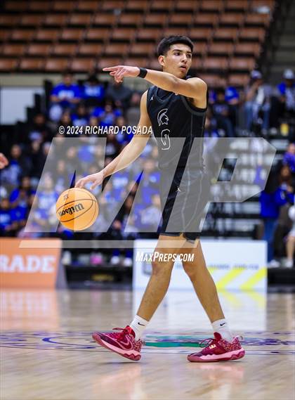 Thumbnail 1 in Strathmore @ Caruthers (CIF CS Boys Basketball Championships D VI) photogallery.