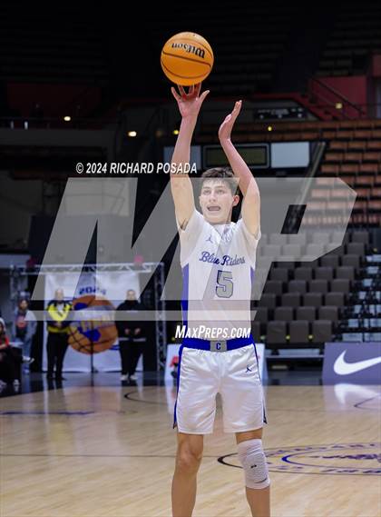Thumbnail 3 in Strathmore @ Caruthers (CIF CS Boys Basketball Championships D VI) photogallery.
