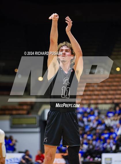 Thumbnail 1 in Strathmore @ Caruthers (CIF CS Boys Basketball Championships D VI) photogallery.