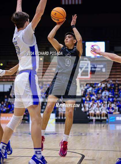 Thumbnail 1 in Strathmore @ Caruthers (CIF CS Boys Basketball Championships D VI) photogallery.