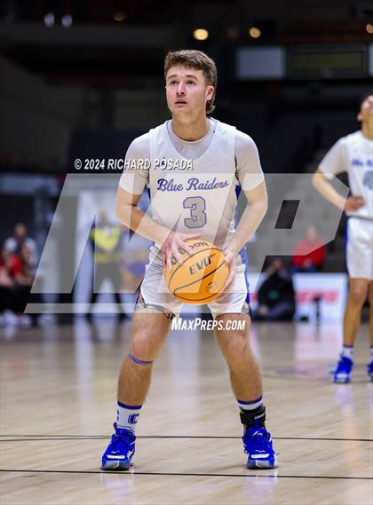 Thumbnail 3 in Strathmore @ Caruthers (CIF CS Boys Basketball Championships D VI) photogallery.