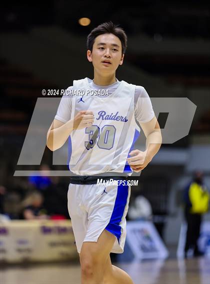 Thumbnail 3 in Strathmore @ Caruthers (CIF CS Boys Basketball Championships D VI) photogallery.