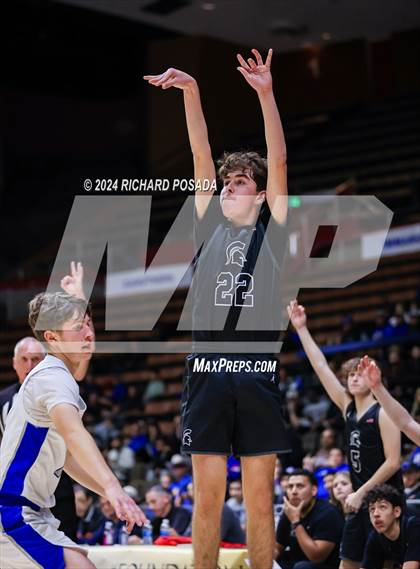 Thumbnail 3 in Strathmore @ Caruthers (CIF CS Boys Basketball Championships D VI) photogallery.