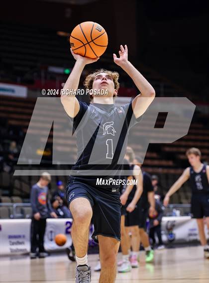 Thumbnail 1 in Strathmore @ Caruthers (CIF CS Boys Basketball Championships D VI) photogallery.