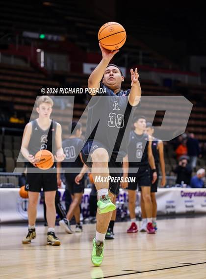 Thumbnail 1 in Strathmore @ Caruthers (CIF CS Boys Basketball Championships D VI) photogallery.
