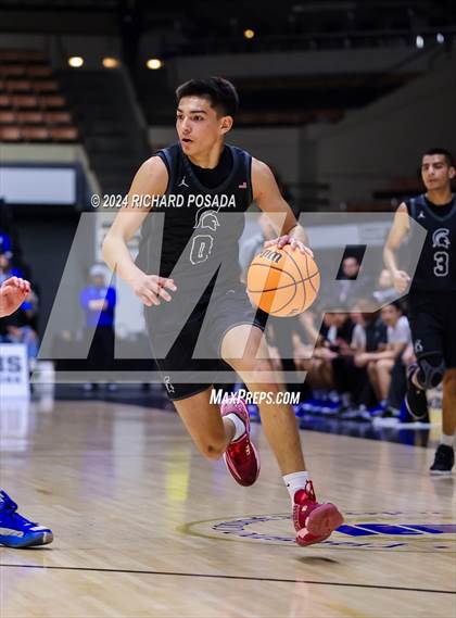 Thumbnail 3 in Strathmore @ Caruthers (CIF CS Boys Basketball Championships D VI) photogallery.