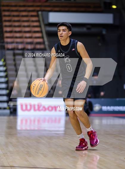 Thumbnail 1 in Strathmore @ Caruthers (CIF CS Boys Basketball Championships D VI) photogallery.