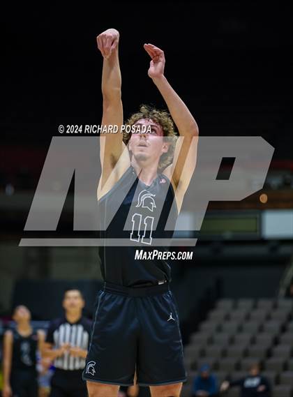 Thumbnail 3 in Strathmore @ Caruthers (CIF CS Boys Basketball Championships D VI) photogallery.