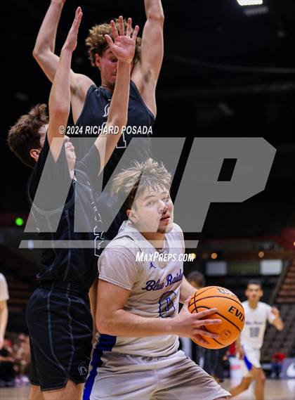 Thumbnail 1 in Strathmore @ Caruthers (CIF CS Boys Basketball Championships D VI) photogallery.