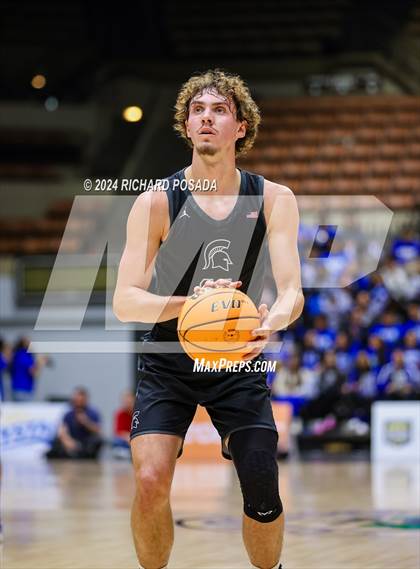 Thumbnail 3 in Strathmore @ Caruthers (CIF CS Boys Basketball Championships D VI) photogallery.