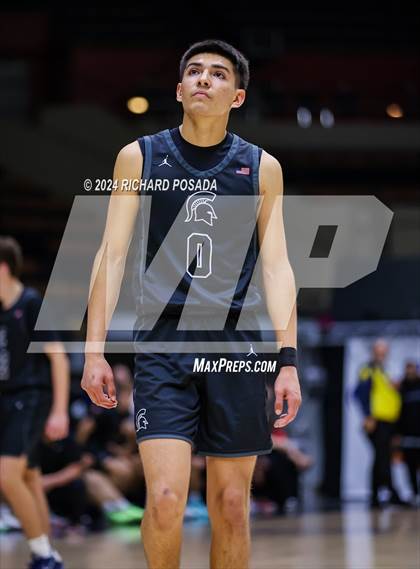 Thumbnail 3 in Strathmore @ Caruthers (CIF CS Boys Basketball Championships D VI) photogallery.