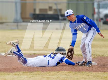 Thumbnail 2 in South Tahoe vs. Bishop Union (Yerington Tournament) photogallery.