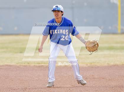 Thumbnail 3 in South Tahoe vs. Bishop Union (Yerington Tournament) photogallery.