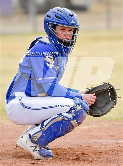 Thumbnail 2 in South Tahoe vs. Bishop Union (Yerington Tournament) photogallery.