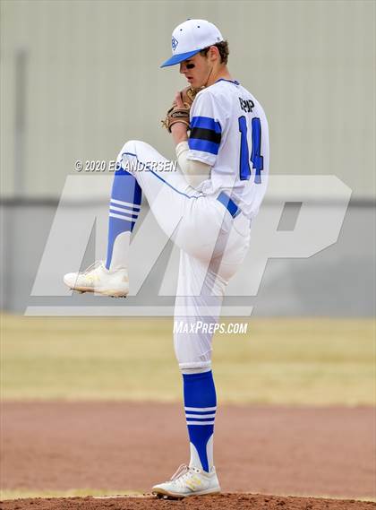 Thumbnail 3 in South Tahoe vs. Bishop Union (Yerington Tournament) photogallery.