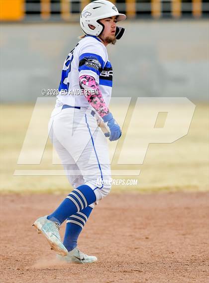 Thumbnail 3 in South Tahoe vs. Bishop Union (Yerington Tournament) photogallery.