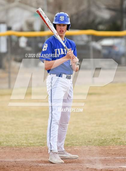 Thumbnail 3 in South Tahoe vs. Bishop Union (Yerington Tournament) photogallery.