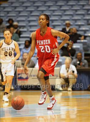 Thumbnail 2 in Pender vs Bishop McGuinness (NCHSAA 1A State Final) photogallery.