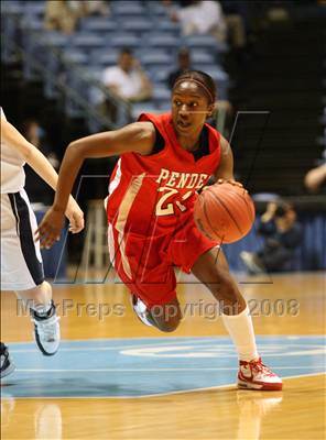 Thumbnail 2 in Pender vs Bishop McGuinness (NCHSAA 1A State Final) photogallery.