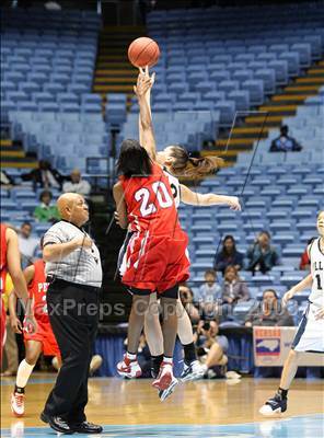 Thumbnail 2 in Pender vs Bishop McGuinness (NCHSAA 1A State Final) photogallery.