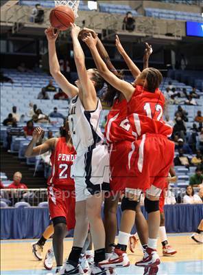 Thumbnail 3 in Pender vs Bishop McGuinness (NCHSAA 1A State Final) photogallery.