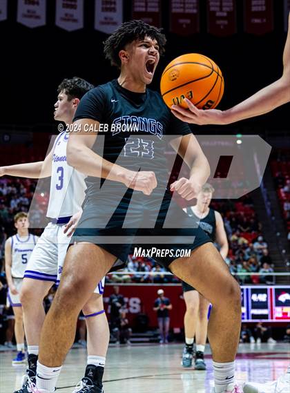 Thumbnail 2 in Herriman vs. Lehi (UHSAA 6A Semifinal) photogallery.