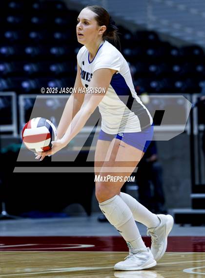 Thumbnail 3 in Pearland Dawson vs. Northwest Nelson (UIL 6A D1 Volleyball Final) photogallery.