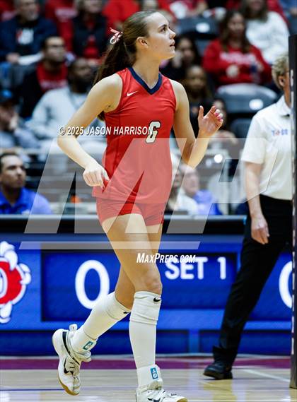 Thumbnail 2 in Pearland Dawson vs. Northwest Nelson (UIL Volleyball 6A D1 Final) photogallery.