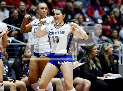 Thumbnail 1 in Pearland Dawson vs. Northwest Nelson (UIL Volleyball 6A D1 Final) photogallery.