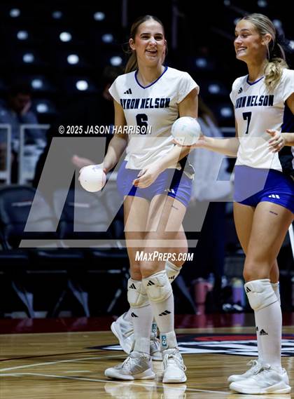 Thumbnail 1 in Pearland Dawson vs. Northwest Nelson (UIL Volleyball 6A D1 Final) photogallery.