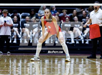Thumbnail 2 in Pearland Dawson vs. Northwest Nelson (UIL Volleyball 6A D1 Final) photogallery.