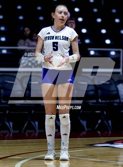 Thumbnail 2 in Pearland Dawson vs. Northwest Nelson (UIL 6A D1 Volleyball Final) photogallery.