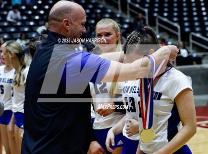 Thumbnail 2 in Pearland Dawson vs. Northwest Nelson (UIL Volleyball 6A D1 Final) photogallery.
