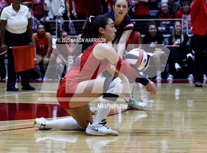 Thumbnail 1 in Pearland Dawson vs. Northwest Nelson (UIL Volleyball 6A D1 Final) photogallery.