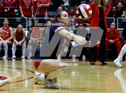 Thumbnail 2 in Pearland Dawson vs. Northwest Nelson (UIL Volleyball 6A D1 Final) photogallery.