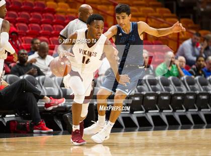 Thumbnail 2 in Palmetto vs. Norland (HoopHall Miami Invitational) photogallery.