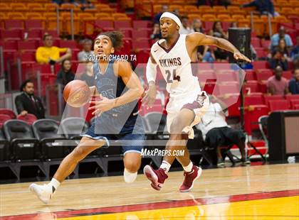 Thumbnail 1 in Palmetto vs. Norland (HoopHall Miami Invitational) photogallery.