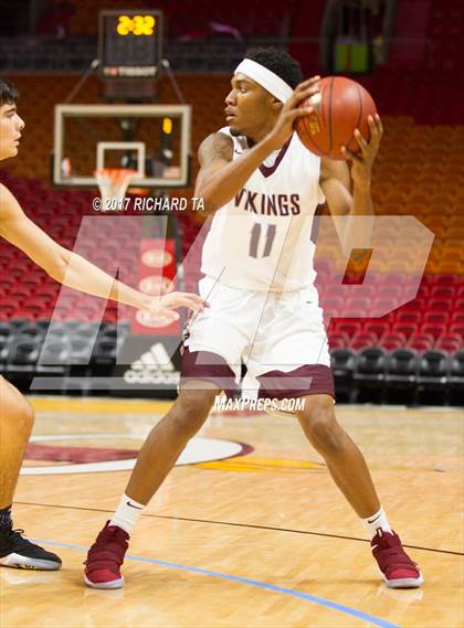 Thumbnail 2 in Palmetto vs. Norland (HoopHall Miami Invitational) photogallery.