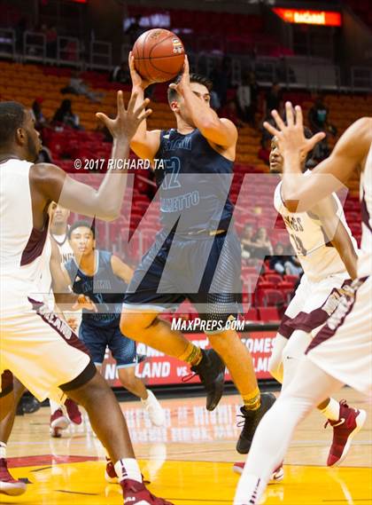 Thumbnail 3 in Palmetto vs. Norland (HoopHall Miami Invitational) photogallery.