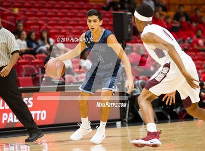 Thumbnail 1 in Palmetto vs. Norland (HoopHall Miami Invitational) photogallery.