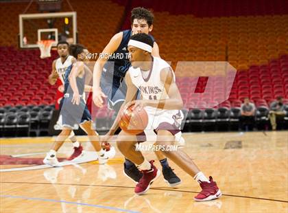 Thumbnail 2 in Palmetto vs. Norland (HoopHall Miami Invitational) photogallery.